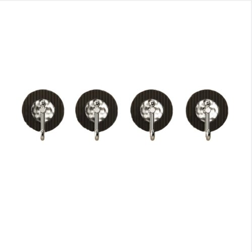 INF 4-Pack Močni samolepilni stenski obe&scaron;alniki brez vrtanja - obe&scaron;anje brez po&scaron;kodb Transparent Gray, (5000072384) Cene