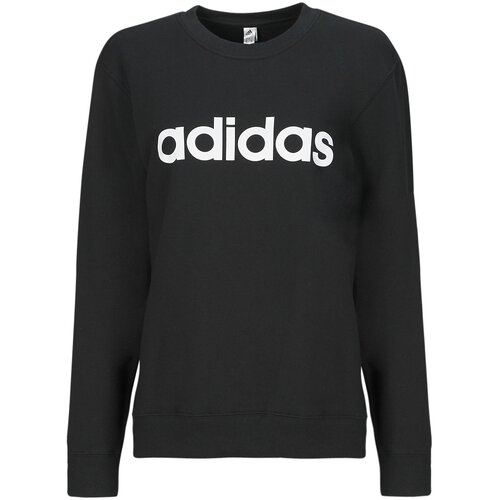 Adidas Ženski duks Lin FT SWT, Crni Slike