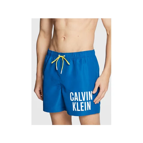 Calvin Klein Swimwear Kopalne hlače KM0KM00790 Modra Regular Fit