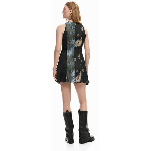 Desigual Haljina plava / siva / crna Slike