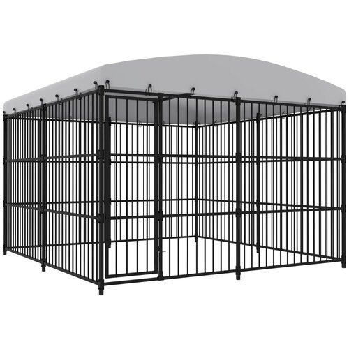 vidaXL Vanjski kavez za pse s krovom 300 x 300 x 210 cm Cijene
