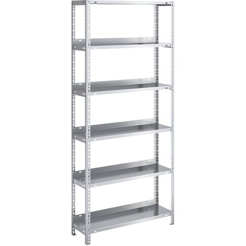 hofe Privijačen regal za dokumentacijo, pocinkan, višina regala 1850 mm, osnovni regal, širina x globina 750 x 300 mm Cene