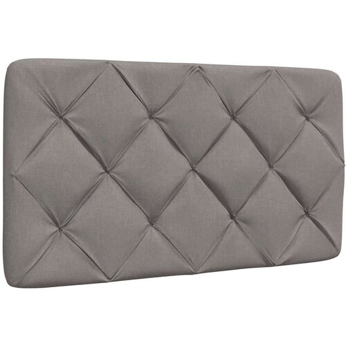 vidaXL Vzglavna stranica taupe 90 cm blago Cene