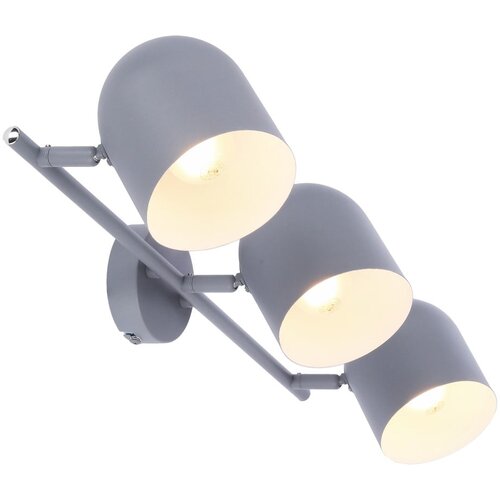 Candellux Lighting svetlo modra stropna svetilka s kovinskim senčilom 55x10 cm azuro Slike