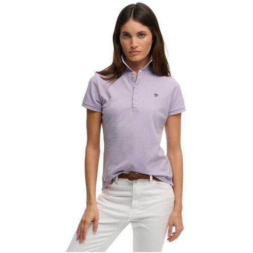 Superdry lavanda ženska polo majica Cene