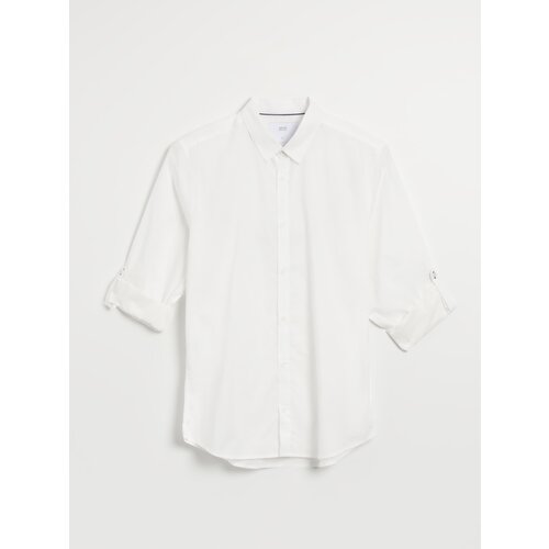 House - Slim fit košulja - Bijela Cijene