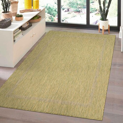 Novel Ravno Tkana Preproga Relax, Zelena, 80x150cm Slike
