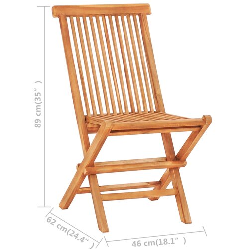  3-dijelni bistro set sa zelenim jastucima od masivne tikovine Slike