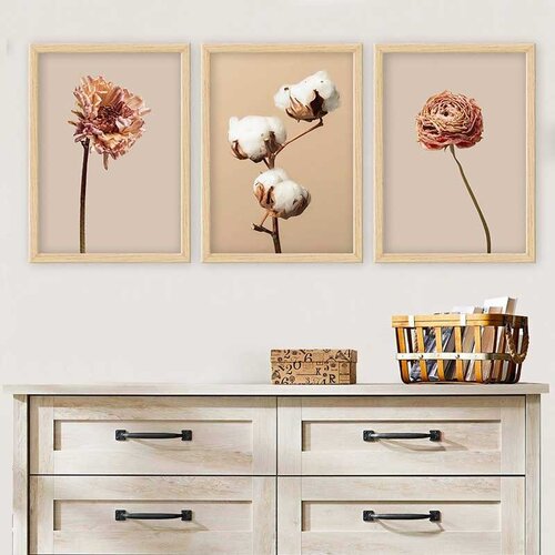 Wallity Set uramljenih slika 3NTC_2955490, 3 Dela Cene