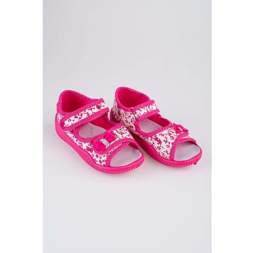 Vi-Gga-Mi Girls' slippers Hania flowers Cene