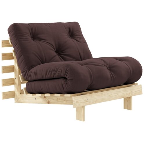 Karup Design Raztegljiv fotelj Roots Raw/Brown Cene