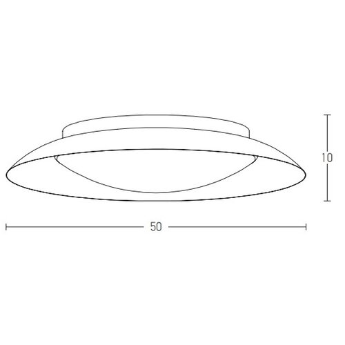  Zambelis 1959 - LED plafonsko svetlo LED/28W/230V &amp;Oslash; 50 cm bakar Slike