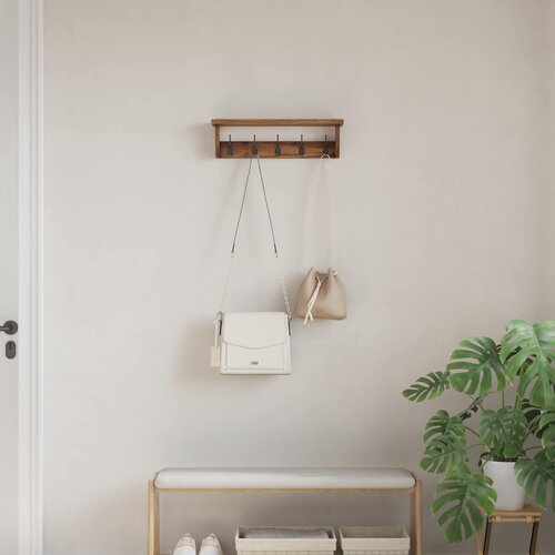  Vje&amp;scaron;alica Smeđa 50 x 10 x 14 cm Čvrsto mahagonijsko drvo Slike