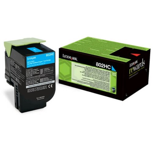 Lexmark toner 80C2HCE (modra), original Cene
