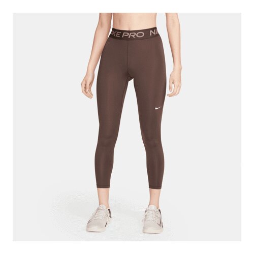 Nike Pro 365 Mid-Rise 7/8 Women's Leggings, Baroque Brown/White - S, (21382242) Cene