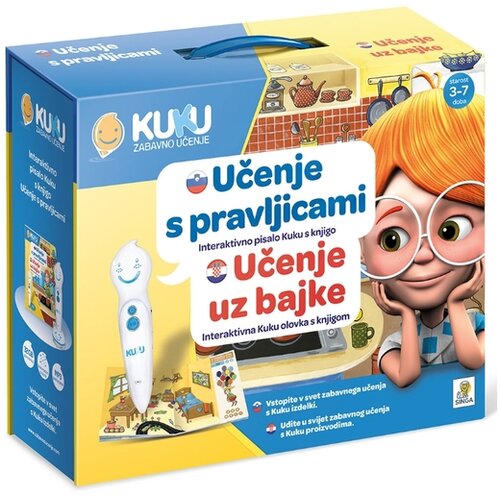 Kuku interaktivno pisalo s knjigo Učenje s pravljicami Slike