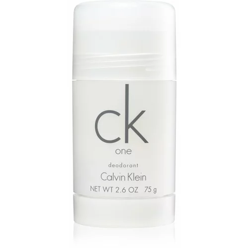 Calvin Klein cK One dezodorans u stiku bez aluminija 75 ml unisex