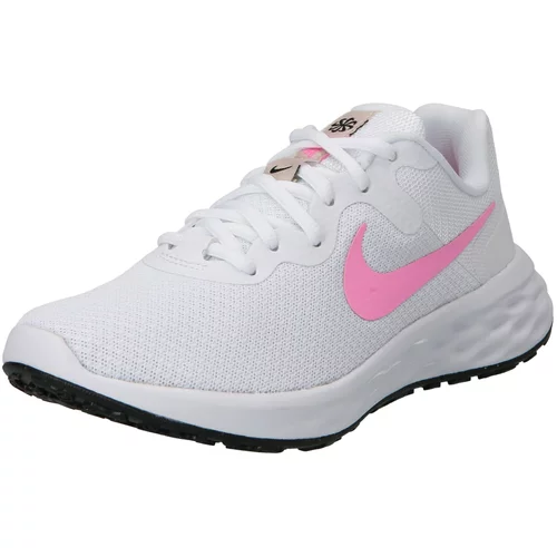 Nike Tenisice za trčanje 'Revolution 6 Next Nature' roza / bijela