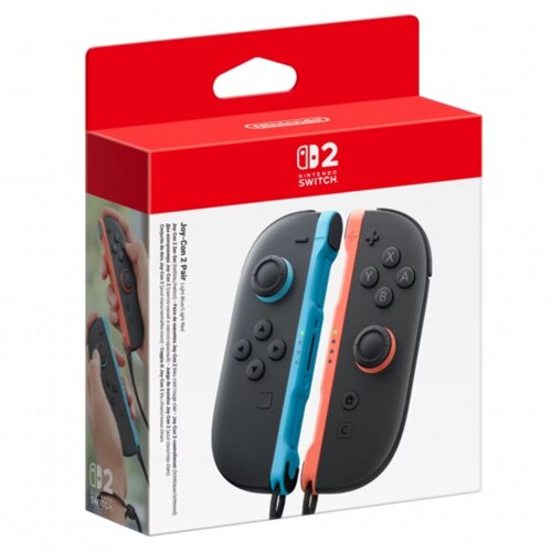 Nintendo Joy-Con 2 Crno, Plavo, Crveno Bluetooth Joystick Analogni / Digitalni Switch 2 izdanje Slike