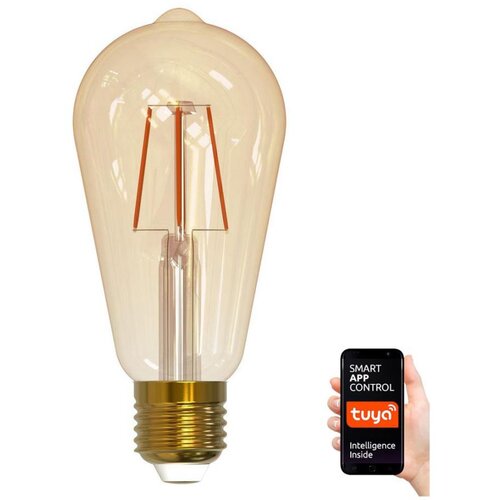 Tuya led prigu&scaron;iva sijalica vintage ST64 E27/5,5W/230V 1800-2700K wi-fi Cene