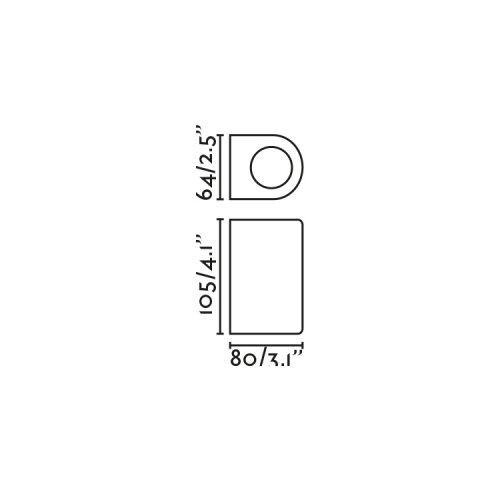 Faro 70322 - Spolja&amp;scaron;nje zidno svetlo ESTELA 1xGU10/5W/230V IP65 crno Slike