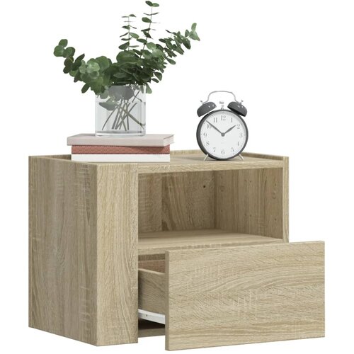  Zidni noćni ormarići 2 kom boja hrasta sonome 45x30x35 cm Cijene