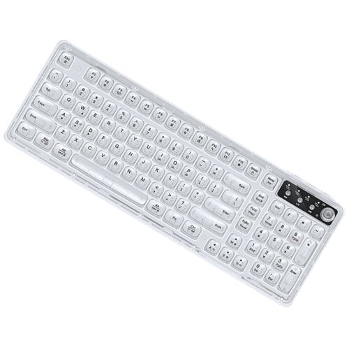 INF Žična 99-tipkna tipkovnica z RGB in multimedijskim gumbom White, (5000310582) Cene