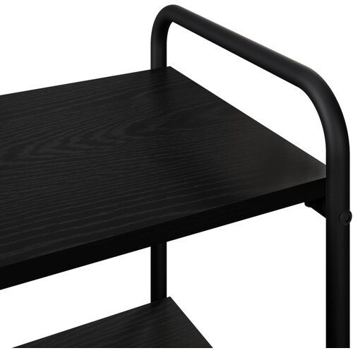  Konzolna stolica Crni hrast 80 x 35 x 75 cm Konstruirano drvo Slike