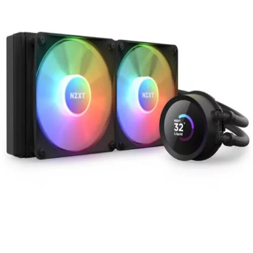 NZXT Vodeno hlađenje Kraken 240 RGB crno, 1151/1700/AM4/AM5 RL-KR240-B1 Cijene