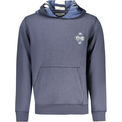 Guess Jeans SWEATSHIRT WITHOUT ZIP MEN BLUE Slike