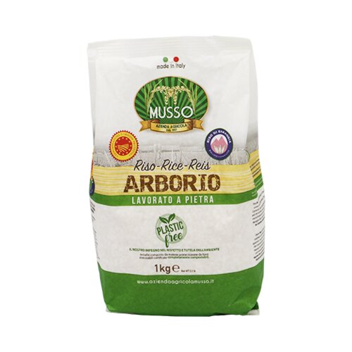 Musso Arborio riž DOP (brez plastike) Cene