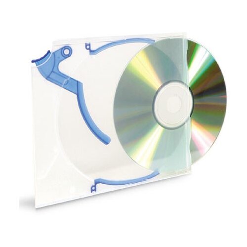 Korice za CD/DVD + 10xKickOut + 10xClips INTENSO Slike