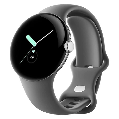 Google Pametni sat Pixel Watch LTE 41mm Polished Silver Case with Sport Band - Charcoal Cijene