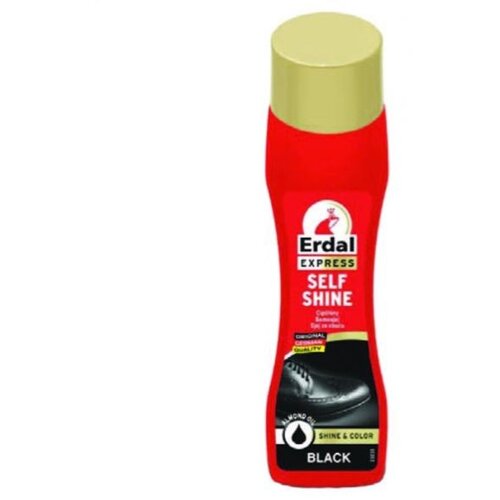 Erdal losion za sjaj obuće sa sunđerom, 65ml, crni Cene