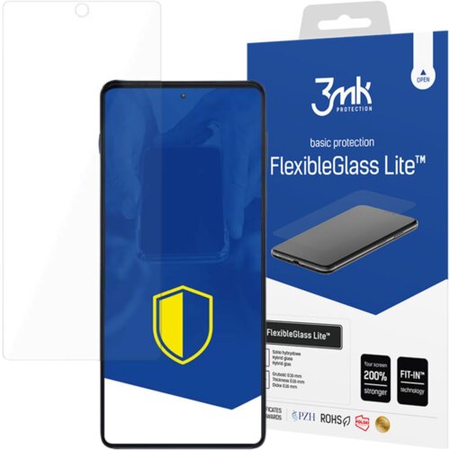 3mk FLEXIBLEGLASS LITE ZA MOTOROLA EDGE S PRO 5G KALJENO STEKLO, (22000594) Slike