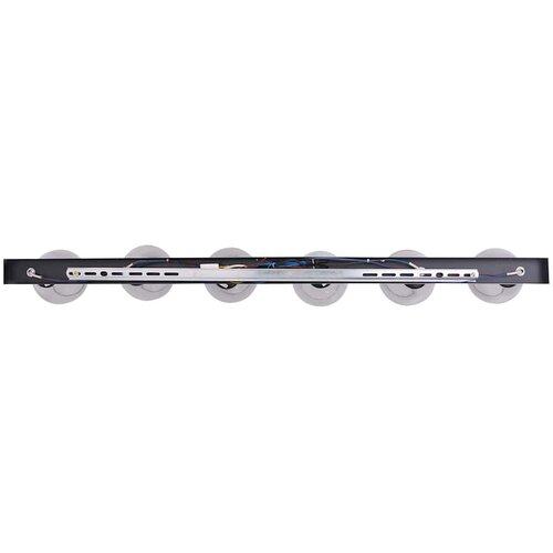  Stropni reflektor Crna 110,5 x 13 x 26 cm Staklo i Metal Slike
