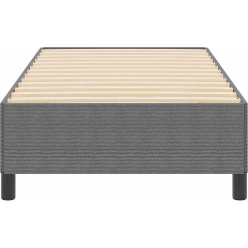  Krevet s opruga kutije Svjetlosiva 100 x 200 cm Kordura tekstil Slike