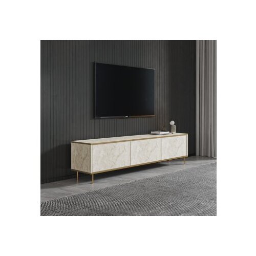 Hanah home TV ormarić Imaj, 180x45.2x35 cm, krem Slike