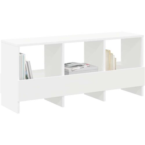  Polica za časopise Bijelo 102 x 30 x 45 cm Slike