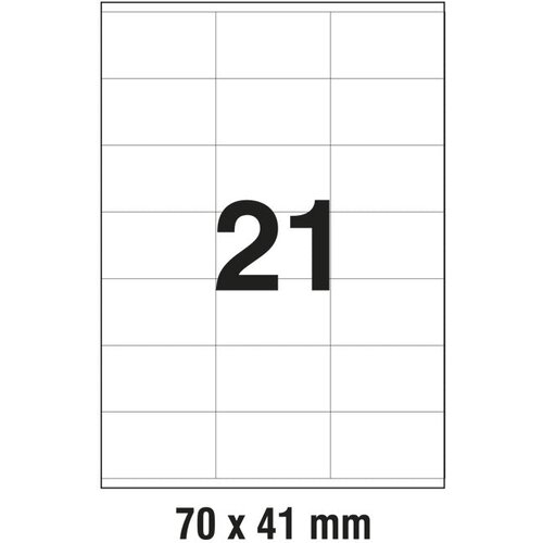  NALepKE ILK 70X41MM PK100L ZWECKFORM 3481 Cene