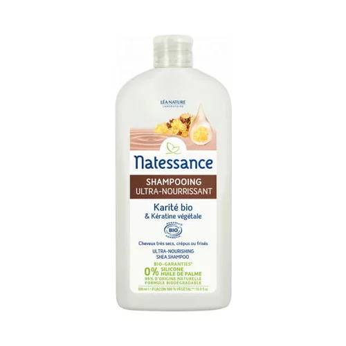 Natessance ultra-hranjivi šampon - shea maslac i keratin