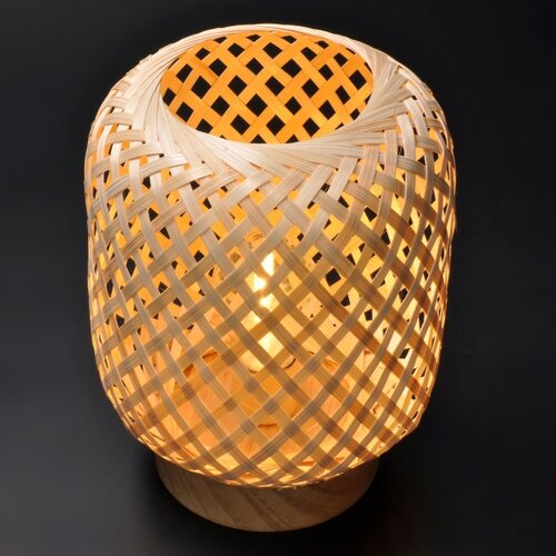 Solight WO3107 - LED dekorativna stona lampa BOHO LED/2xAAA ratan Slike
