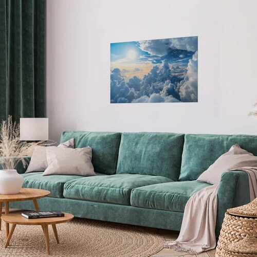  Plakat Symphony of Light: Sun and Clouds Playing Together on a Beautiful Sky 90x60 Cijene