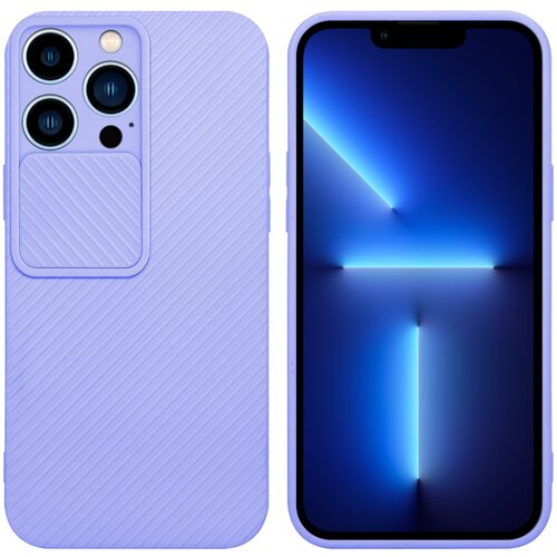 Cadorabo Ohi&scaron;je, združljiv z Apple v Bonbon Purple - Za&scaron;čitni pokrov iz fleksibilnega silikona TPU in z za&scaron;čito pred kamero, (20596660) Cene