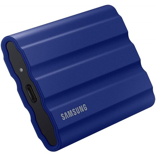 Samsung Zunanji prenosni disk T7 SSD Shield, 1 TB, moder Cene