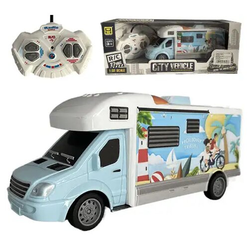 Magic Toys RC Avtodom na daljinsko upravljanje Holiday Travel 27 MHz v merilu 1/32 25 cm Cene