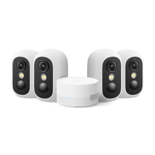 Anker komplet 4 nadzornih kamer in bazne postaje EufyCam C35, 2MP, solarna, E8110425 Cene