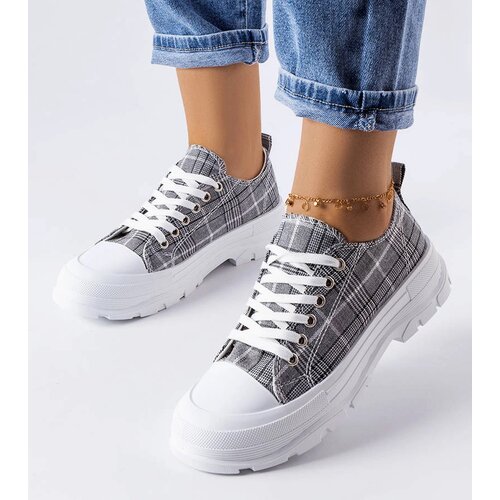 Gemre Gray checkered sneakers McKeylor Cijene