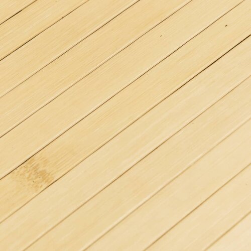  Tepih pravokutni svijetli prirodni 60 x 200 cm od bambusa Slike