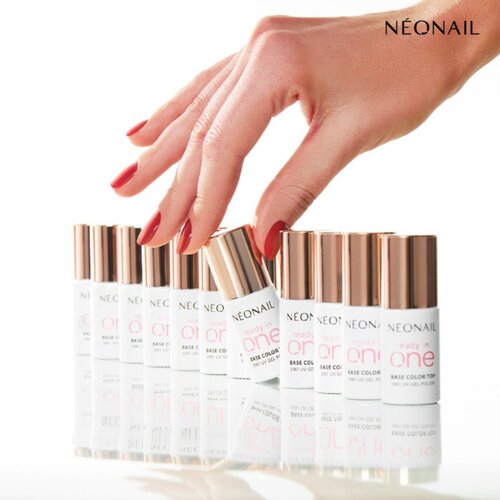 NeoNail Ready In One 3in1 UV Gel Polish gel lak za nohte z diamantnim prahom odtenek 09 One Pastel Lilac 7.2 ml Slike